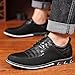COSIDRAM Men Casual Shoes Fashion Business Luxury Dress Shoes Office Loafers Flats Sneakers for Male Black 8.5