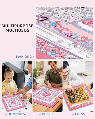 Tapete Estético de Mahjong Americano 33" Neopreno miniatura 7
