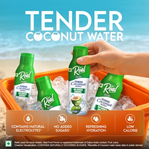 Image of Real Activ coconut water | Refreshing Hydration with No Added Sugars.