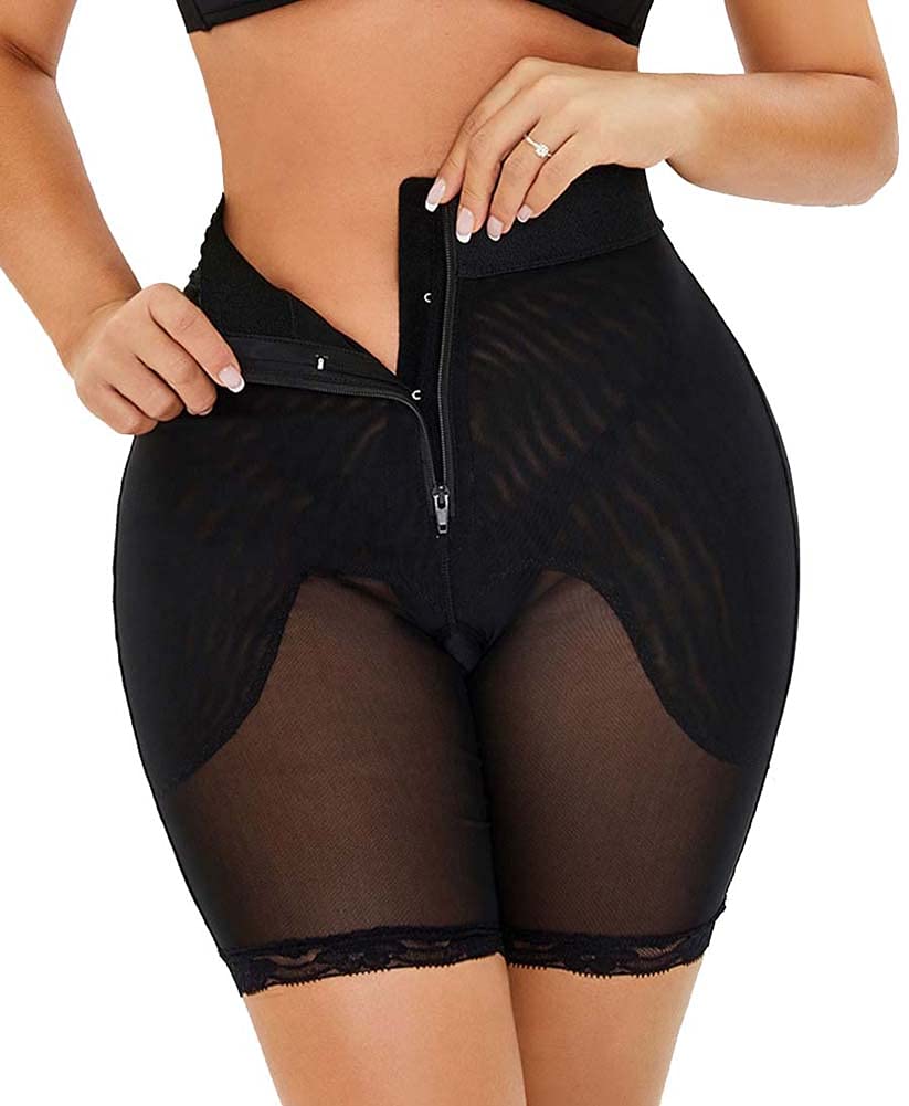 Shapewear taille haute avec compression ventrale et effet push up