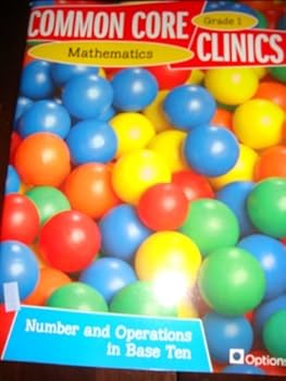 Paperback Common Core Clinics, Mathematics, Number and Operations in Base Ten, G1 by Triumph Learning (2012-05-03) Book
