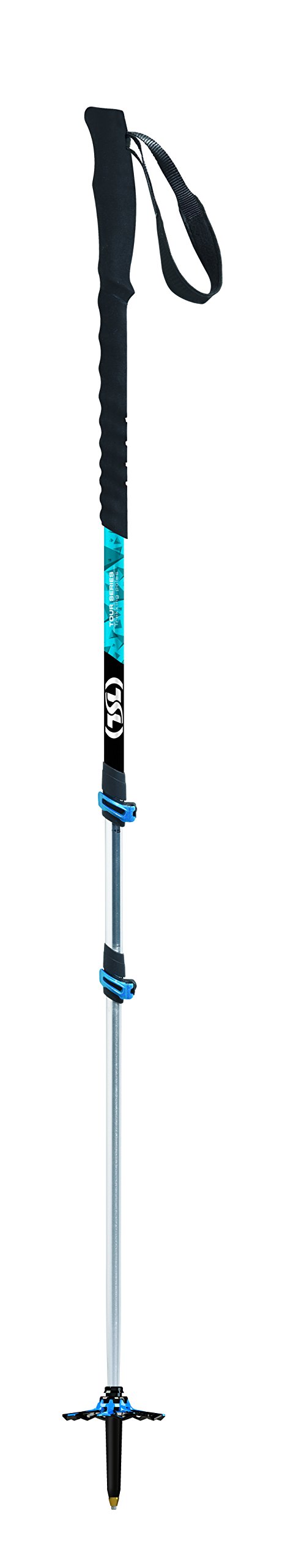 TSL Kij trekkingowy Tour Alu 3 Traverse Swing, czarny, M, PFBTOA3TSW