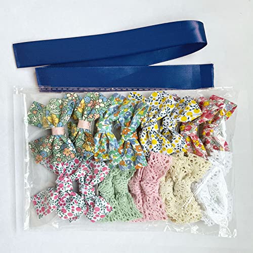Hair Bows For Toddler Girls, 18 Pcs Baby Hair Clips, Spring Fully Lined Lace Alligatofr Clip Hair Barrettes Accessories For Little Girls Kids In Pairs #TOP5