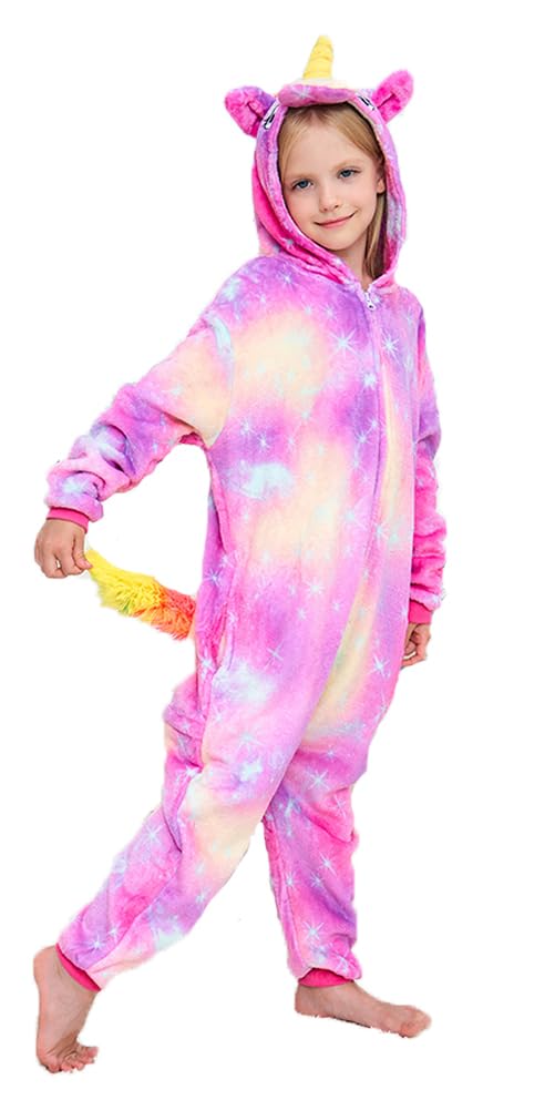 Unisex Children Unicorn Pyjamas Halloween Kids Onesie Costume