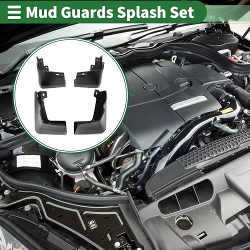 Image of Mud Flaps Splash Guards Mud Guards for Infiniti Q50L 2015-2019 W /Mount Accessories