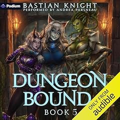 Dungeon Bound 5 Audiolibro Por Bastian Knight arte de portada