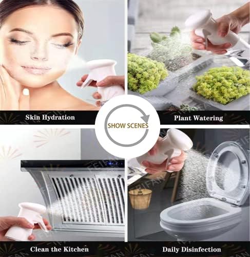 Oil Spray Bottle,Olive Oil Spray Bottle,Oil Spray for Cooking,7oz / 210ml Oil Spray Bottles for kitchen,Oil Sprayer Suitable for Daily Cooking/Outdoor BBQ/Camping etc.With Brush (White)