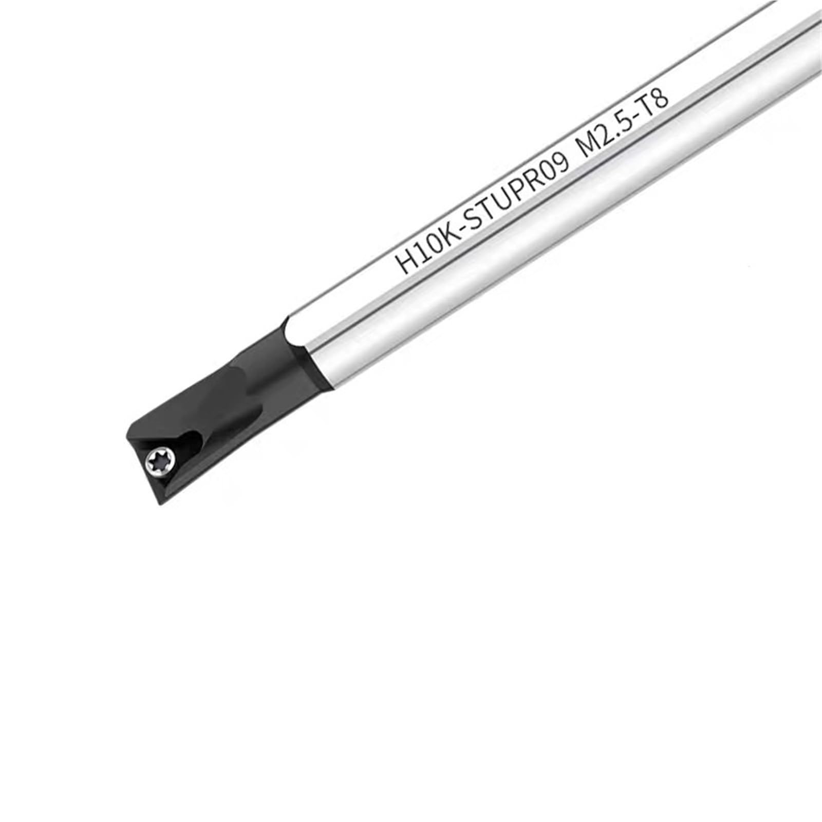 Torneado de orificios pequeños sin flexión mediante barra HSS de 95° H20s-stupr11