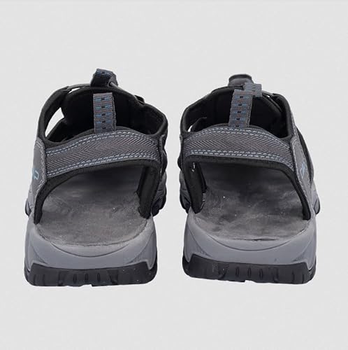 Cmp Sahiph Hiking Sandal, Sandalo Sportivo Uomo, Titanio-Deep Lake, 45 Eu - 3