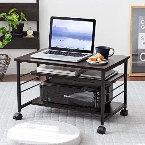 Image of InnoFur Meleti Low-Type Floor Sitting Table, Multi-Utility Desk, Study, Laptop for Home and Office (Brown,Size- 65x40CM)