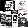 Coach Gifts for Men Women 20 Oz Best Coach Ever Tumbler Gifts Thank You Coach Gifts Birthday Christmas Gifts for Coach Soccer Football Softball Basketball Swim Coach Appreciation Gifts