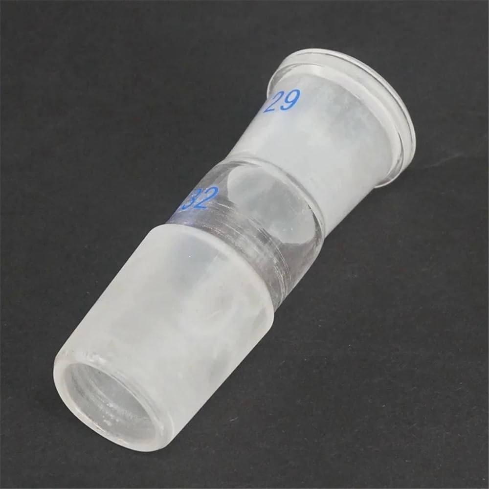 24/29 Buchse auf 29/32 Stecker Laborglas Reduzier-Transferadapter Glaswaren