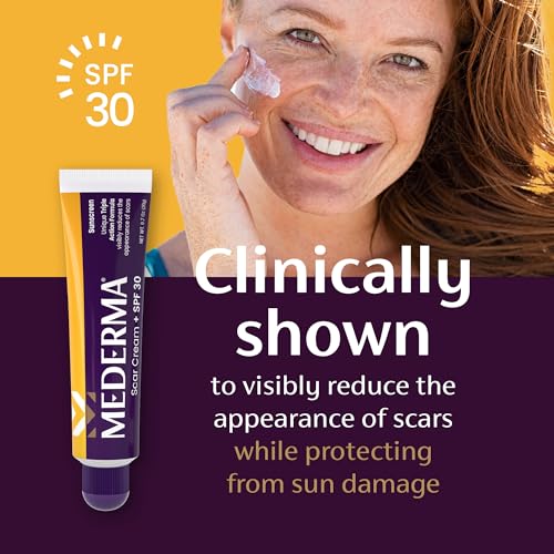 Mederma Scar Cream Plus SPF 30 - Advanced Scar Treatment, Protects from Sun Damage, Reduces Appearance of Scars from Acne, Burns, Surgery & Injury, 0.7 oz - Thumbnail 7