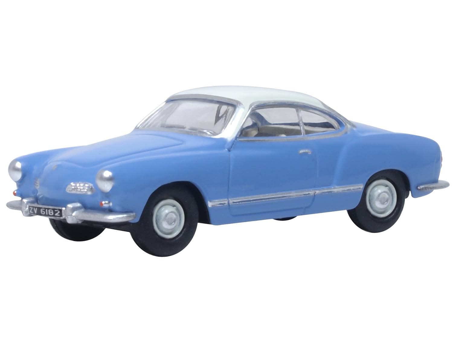 Oxford Diecast 1:76 VW Karmann Ghia Lavender/Pearl White Collectable model 76KG003