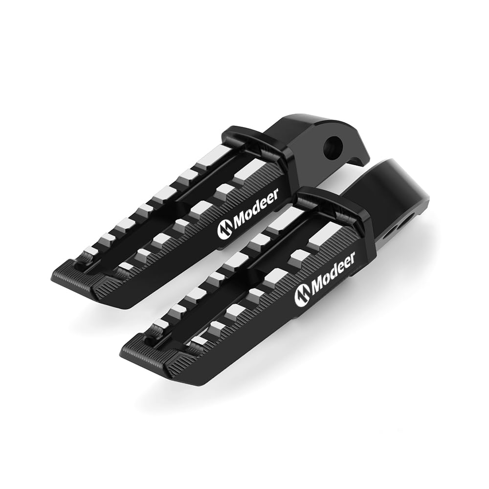 Repose-pieds Arrière Moto Pour Yamaha XMAX 125/250/300/400 - Aluminium CNC, Réglable 360°, Noir - 5