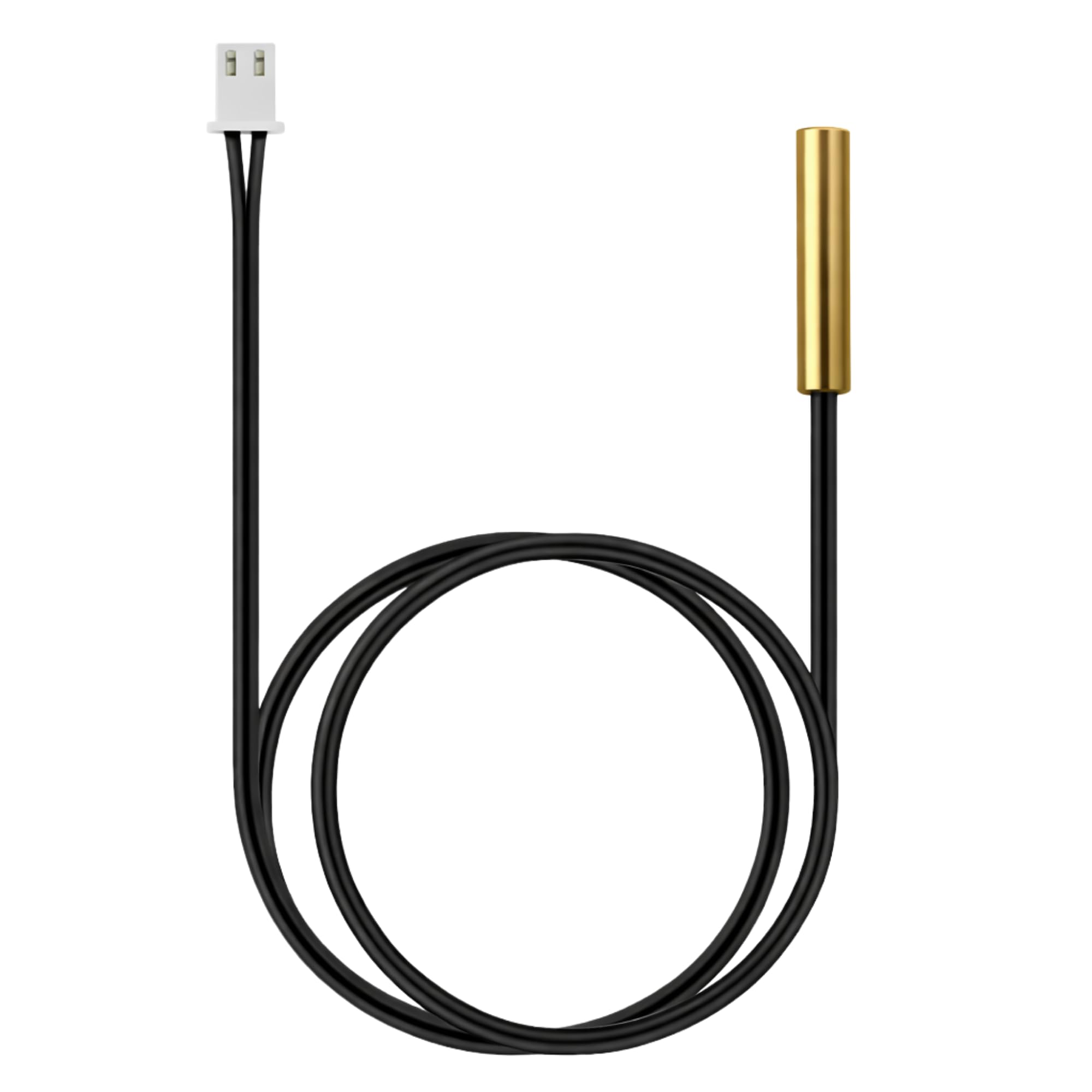 Vigital NTC 10K Thermistor Temperature Sensor | Brass Waterproof Probe 6x25mm | -25°C to 125°C | 600mm Cable | High Accuracy Sensor for Appliances, HVAC, Water Bath & Industrial Use-picture-24