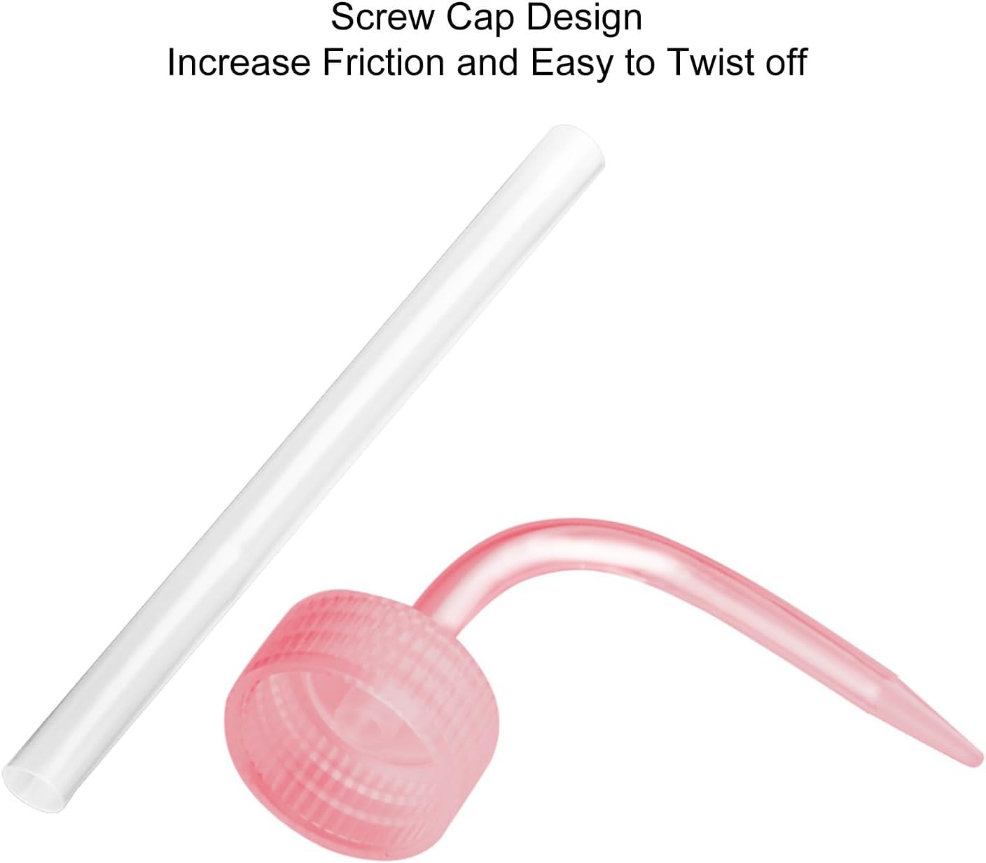 stonylab Chemical Wash Bottle, 2-Pack Watering Tool LDPE Squeeze Safety Plastic Rinse Bottle with Scale Labels and Narrow Mouth Squirt, for Laboratory Use, Pink, 500 ml
