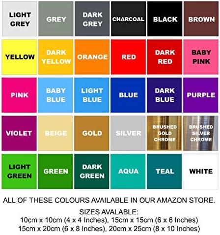 Bolsover Designs 25 x Aqua Green Gloss Tile Stickers For 15cm x 15cm / 6 Inch Kitchen/Bathroom