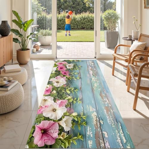 Alfombra de pasillo de 50 x 450 cm lavable para un hogar cómodo y limpio 3