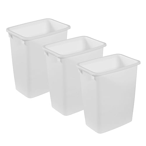 Miniatura 11 de Rubbermaid Cesta de basura tradicional de 21 cuartos de galón con parte superior abierta para interiores, contenedor de basura para baños y otros
