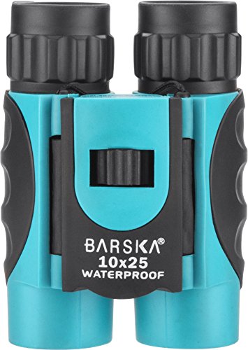 Binoculares Compactos Barska 10x25mm Azul Impermeable miniatura 3
