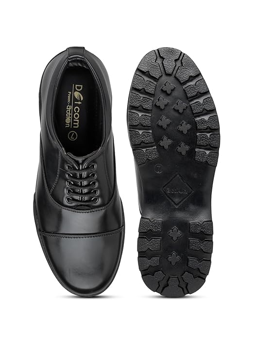 Image of Action | Dotcom | PLC-01 | Stylish | Lightweight | Comfortable | Trendy | Formal | Derby | for Men