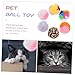 FRCOLOR 6pcs Interactive Cat Colorful Chew Toys for Kittens Chewing Grinding Plaything Engaging Pet Toys to Hunting Instincts Preserve Furniture