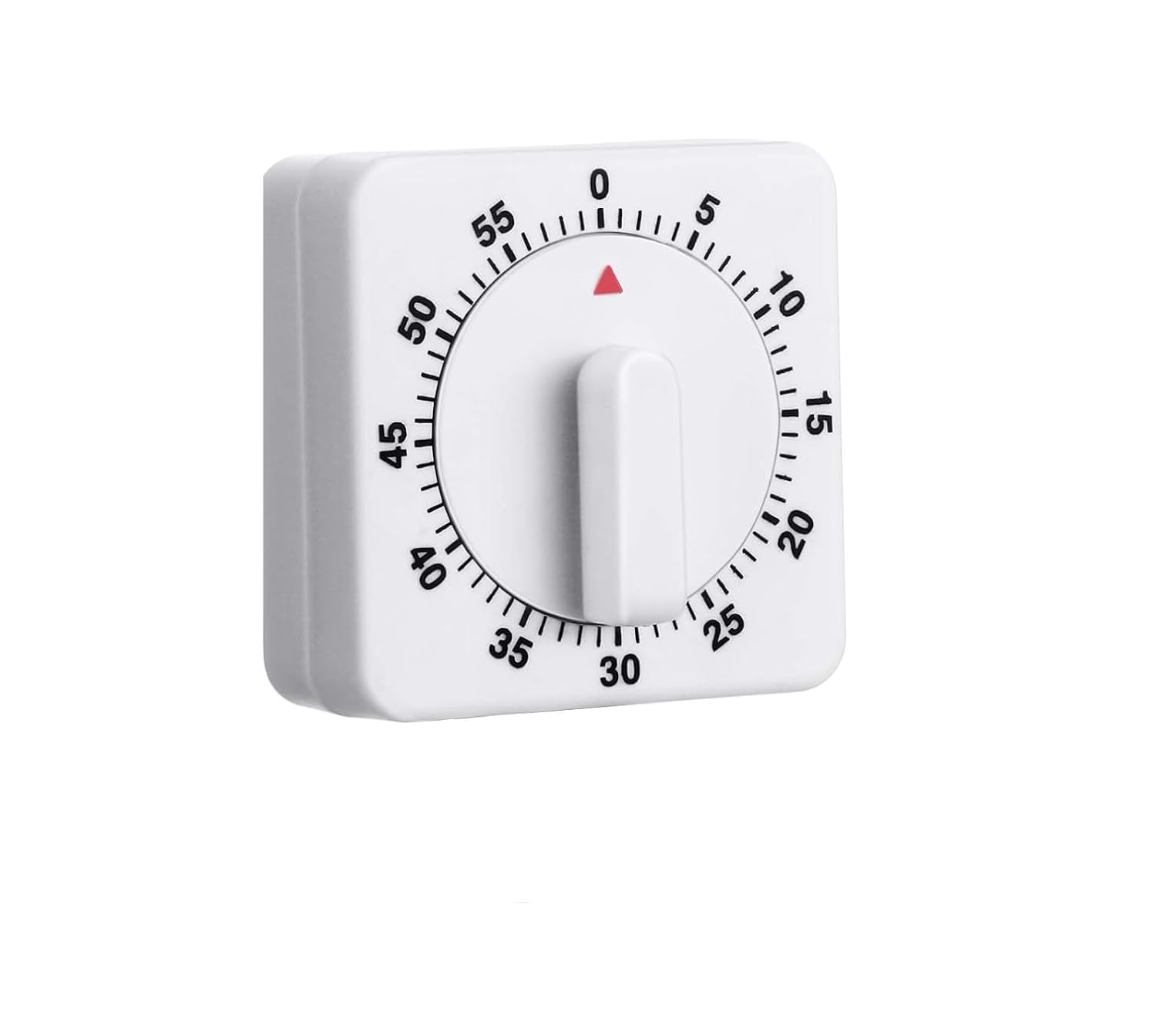 KP2® 1 Pieces 60 Minute Kitchen Timer 1 Hour Visual Kitchen Clock Timer Mini Countdown Timer Loud Voice, Auto-Off, Mechanical Timer for Kitchen, Homework, Exercise