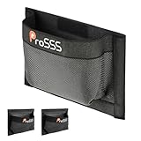 ProSSS 2PC Boat 10'*7' Self-Adhesive Storage Mesh Bag,Marine Organizer for Tools & Boat Accessories,Waterproof...