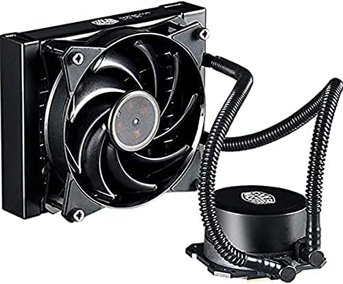 Cooler Master MasterLiquid Lite 120 CPU Liquid Cooler - Dual Dissipation Pump and 120 mm Air Balance Fan