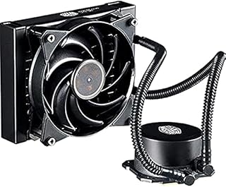 Cooler Master MasterLiquid Lite 120 CPU Liquid Cooler - Dual Dissipation Pump and 120 mm Air Balance Fan
