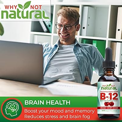 Why Not Natural B Complex and B12 Liquid Drops for Energy