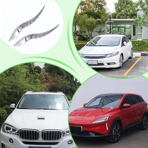 Modificación de coche sin dañar el techo: kit de 2 cuernos góticos 3D estilo dragón 5