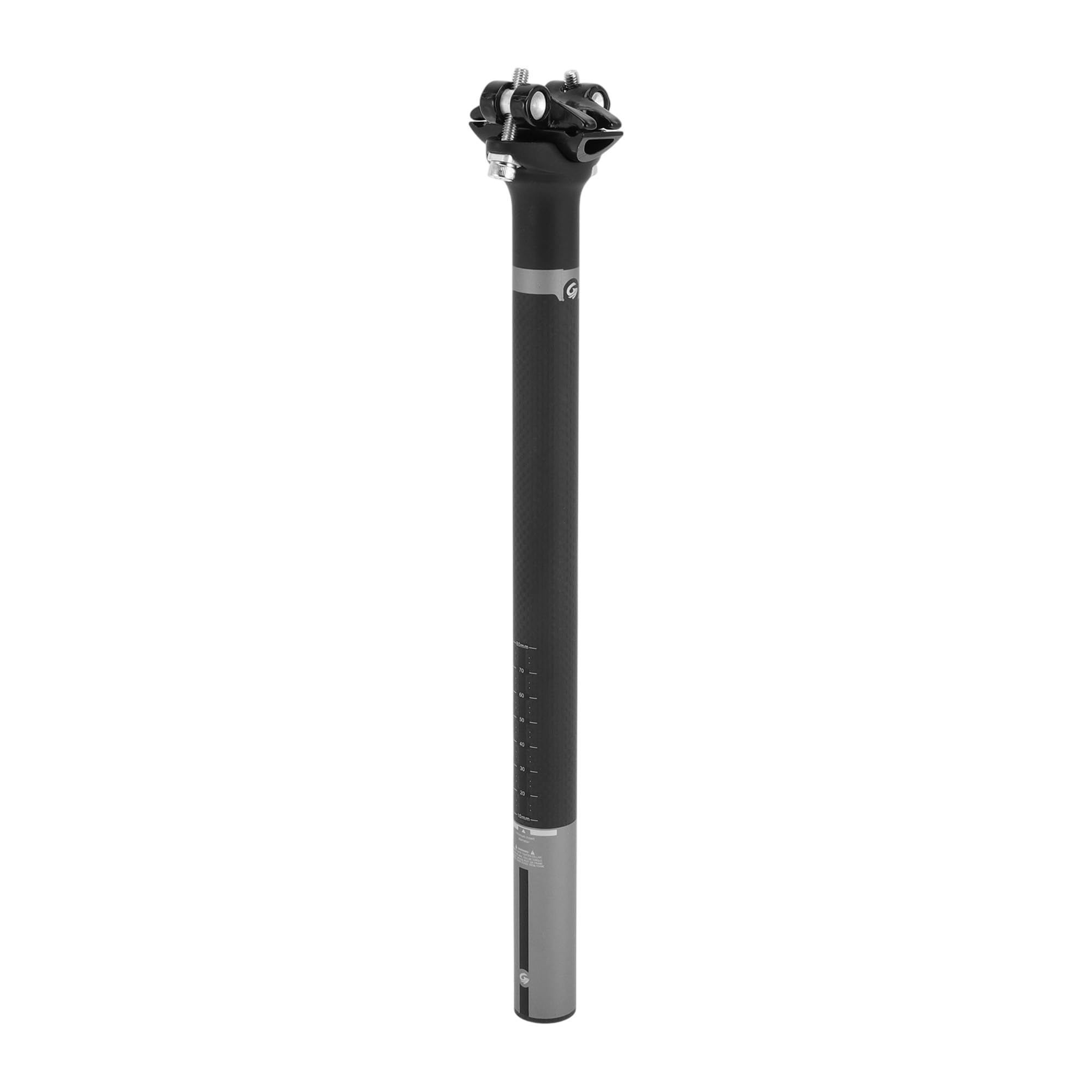 Motoforti Bike Seat Posts 25.4x350mm Shock Absorbing Carbon Fiber 1 Pc