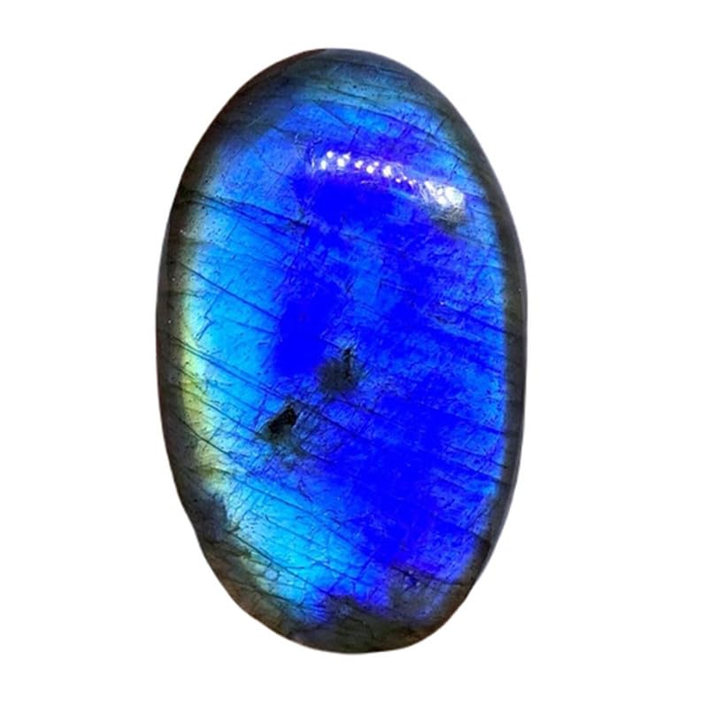 Pierre gemme Labradorite naturelle de haute qualité 40x24mm pour bague d'artisan