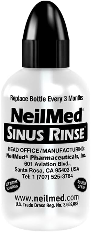 NeilMed Pediatric, Bottle Kit for Saline Nasal Rinse (304), 8 Piece Set