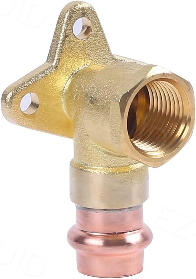 EZFluid (1pc) 1/2" Copper FIP x Propress Drop Ear 90 Degree Elbow