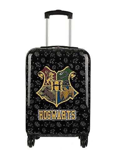 Bioworld 20 Harry Potter ABS Carry-on Luggage with PC Film, Black Crest OSFA
