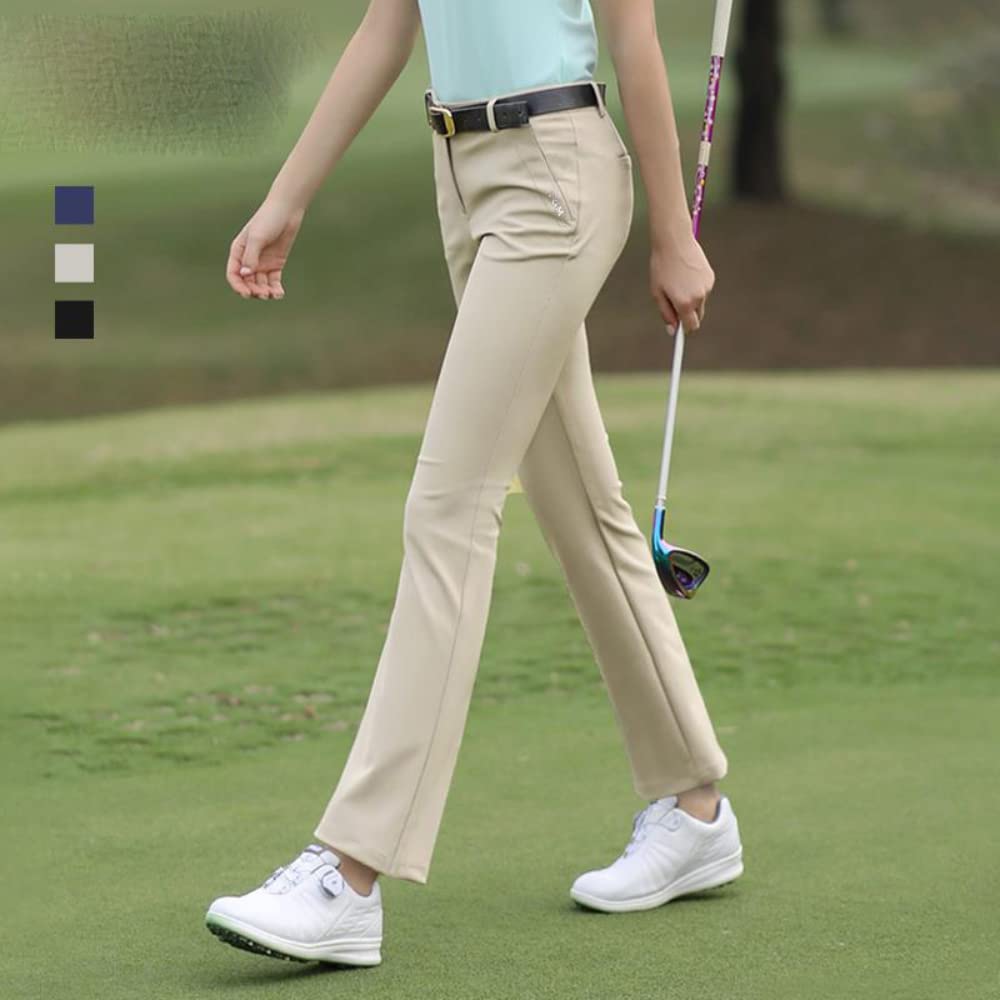Pantaloni da golf da donna autunno inverno slim fit pantaloni morbidi elastici casual sport tennis pantaloni da golf da donna XS-XL