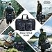 PLUSINNO Tackle Bag - Expandable Fishing Bag for Saltwater & Freshwater - Water Resistant Fishing Gear Shoulder Bag For Men, All-purpose Carrying Bags for Outdoors