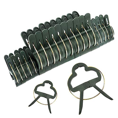 TUPARKA 60 Pz Clip Piante Serra Clip di Supporto