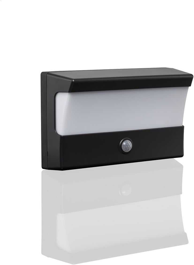 Elite 16W Dusk to Dawn Wall Light with PIR - Landscape (Black)