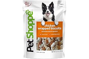 PetShoppe Real Chicken Wrapped Biscuits: The Flavor-Packed Treat for Delighted Dogs