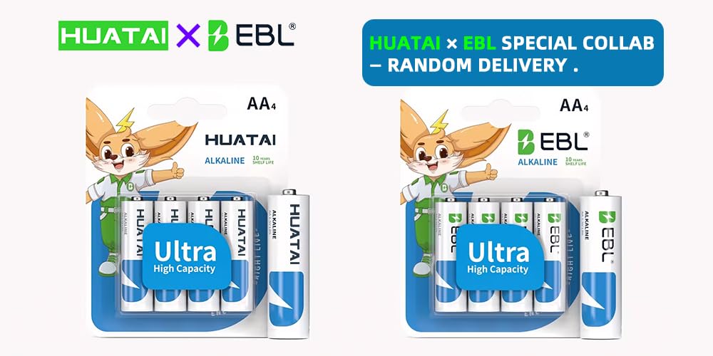 Confezione da 116 batterie alcaline AA e AAA, 56 batterie AA e 60 AAA per casa e ufficio, durata di 10 anni