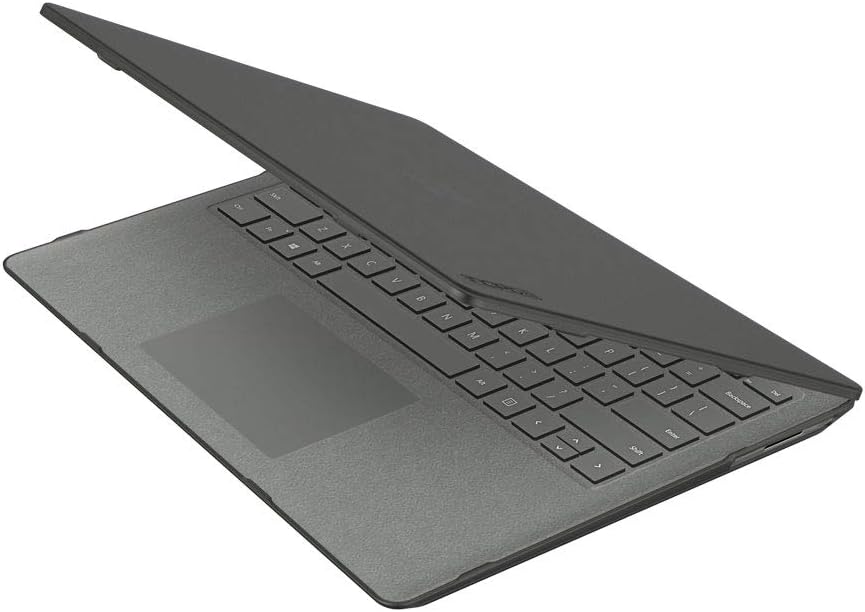 Incipio Cover for Microsoft Surface Laptop – Microsoft Certified Laptop Sleeve [Light & Thin | Non-Slip Feet | Soft Touch Coating] smoke 0