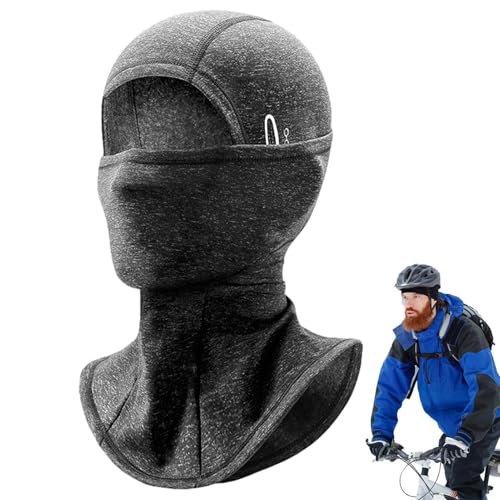 Lnhgh Sombrero de Máscara de Ciclismo de Invierno,Sombrero de Máscara de Ciclismo en, Máscara Facial de Ciclismo con Sombrero, Máscara Cubrir La Cara y el Cuello en Tiempo Frío, Cubierta de Cabeza al