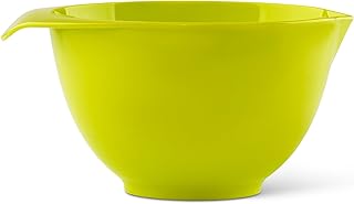 WePrep - Cuenco grande colorido para mezclar – Preparación de comidas, mezclar, servir, hornear, ensaladas – verde claro
