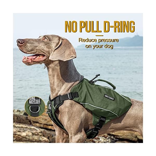 Lightweight Dog Saddle Bag with Pockets
