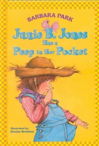 Junie B. Jones Has a Peep in Her Pocket B001ID8IUC Book Cover