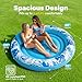 SLOOSH Inflatable Tanning Pool Lounger Float, 72